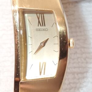 Seiko Gold Toned Women's Bangle Watch